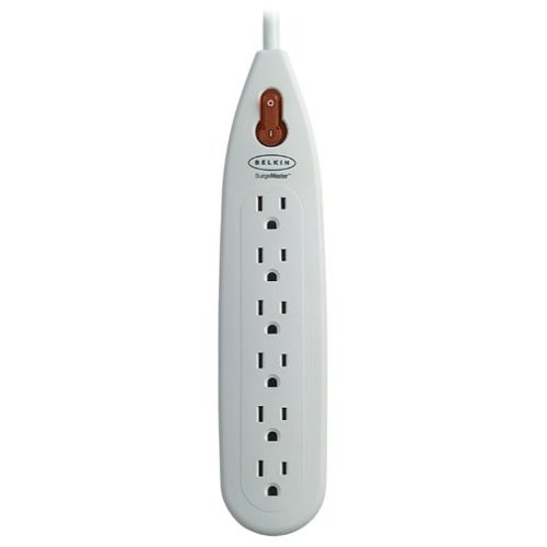 Belkin 4 ft 6-Outlet Surge Protector Strip - Click Image to Close